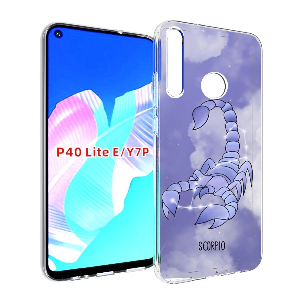 

Чехол бампер MyPads знак зодиака скорпион 2 для Huawei P40 Lite, Прозрачный, Tocco