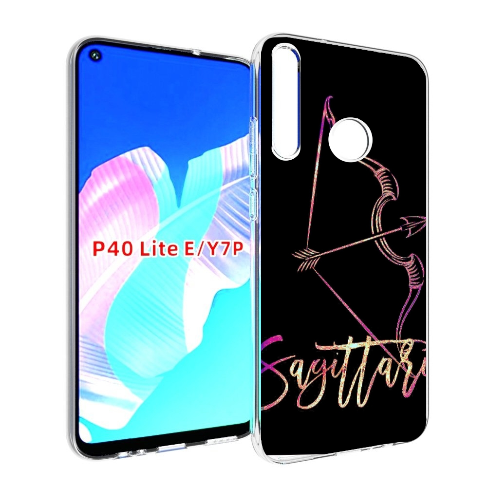 

Чехол бампер MyPads знак зодиака стрелец 3 для Huawei P40 Lite E, Прозрачный, Tocco