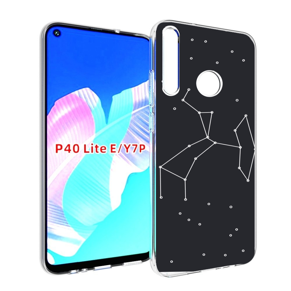 Чехол бампер MyPads знак зодиака стрелец 6 для Huawei P40 Lite E