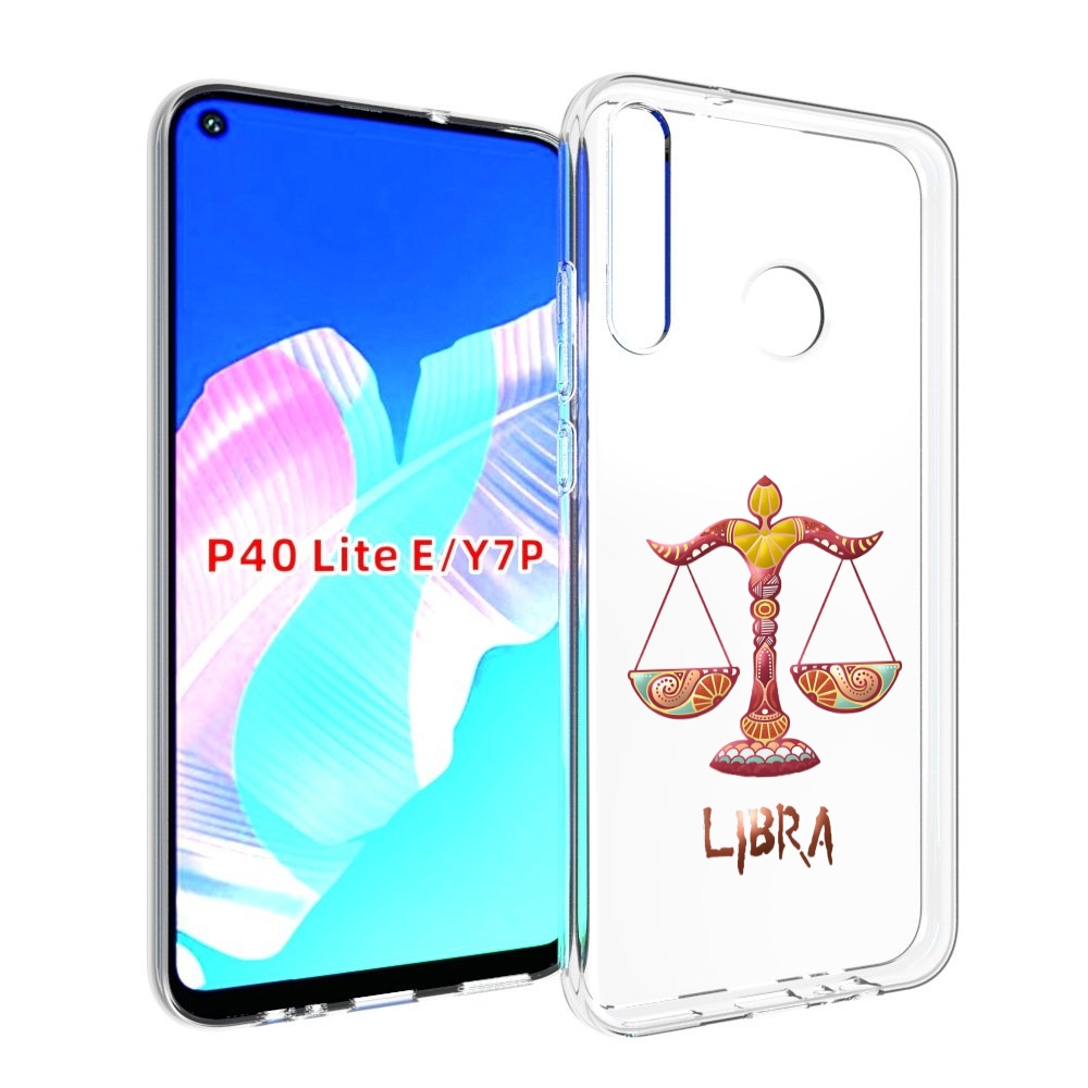 

Чехол бампер MyPads знак-зодиака-весы-8 для Huawei P40 Lite E, Прозрачный, Tocco