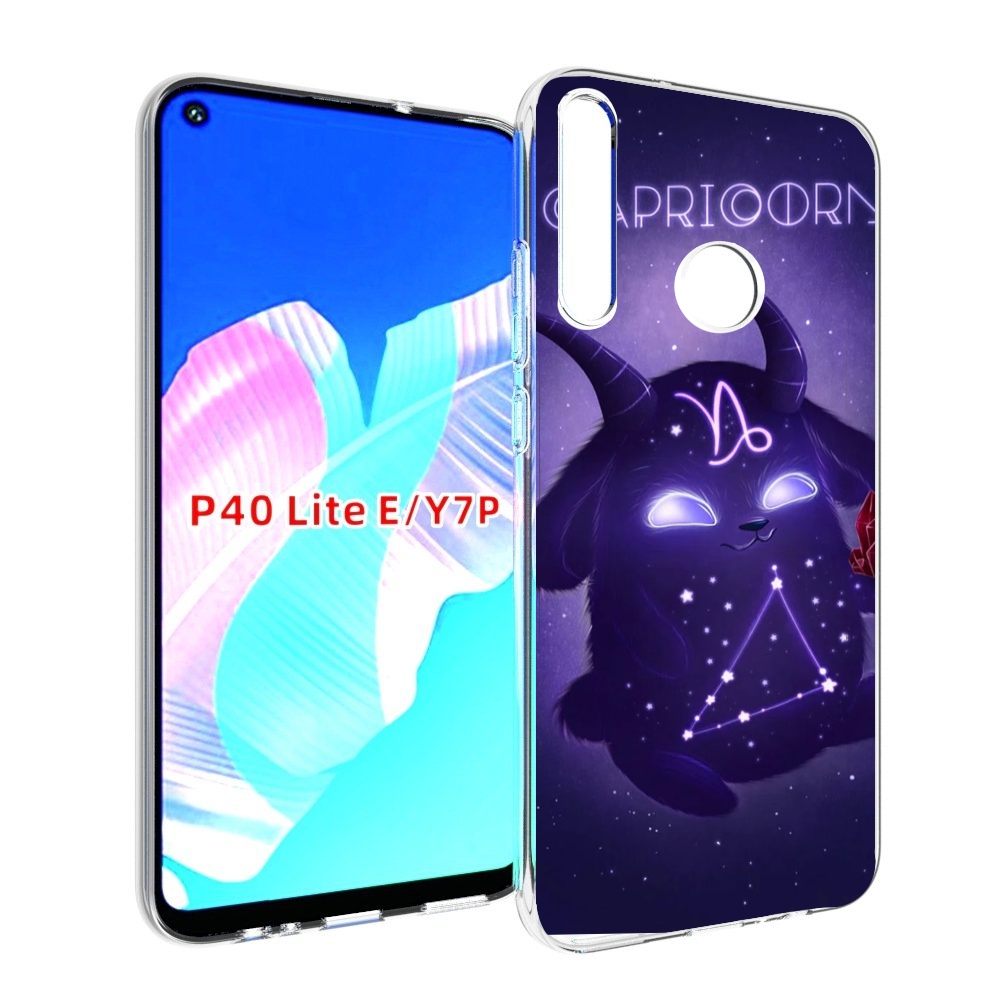 

Чехол бампер MyPads знак-зодиака-козерог-7 для Huawei P40 Lite E, Прозрачный, Tocco