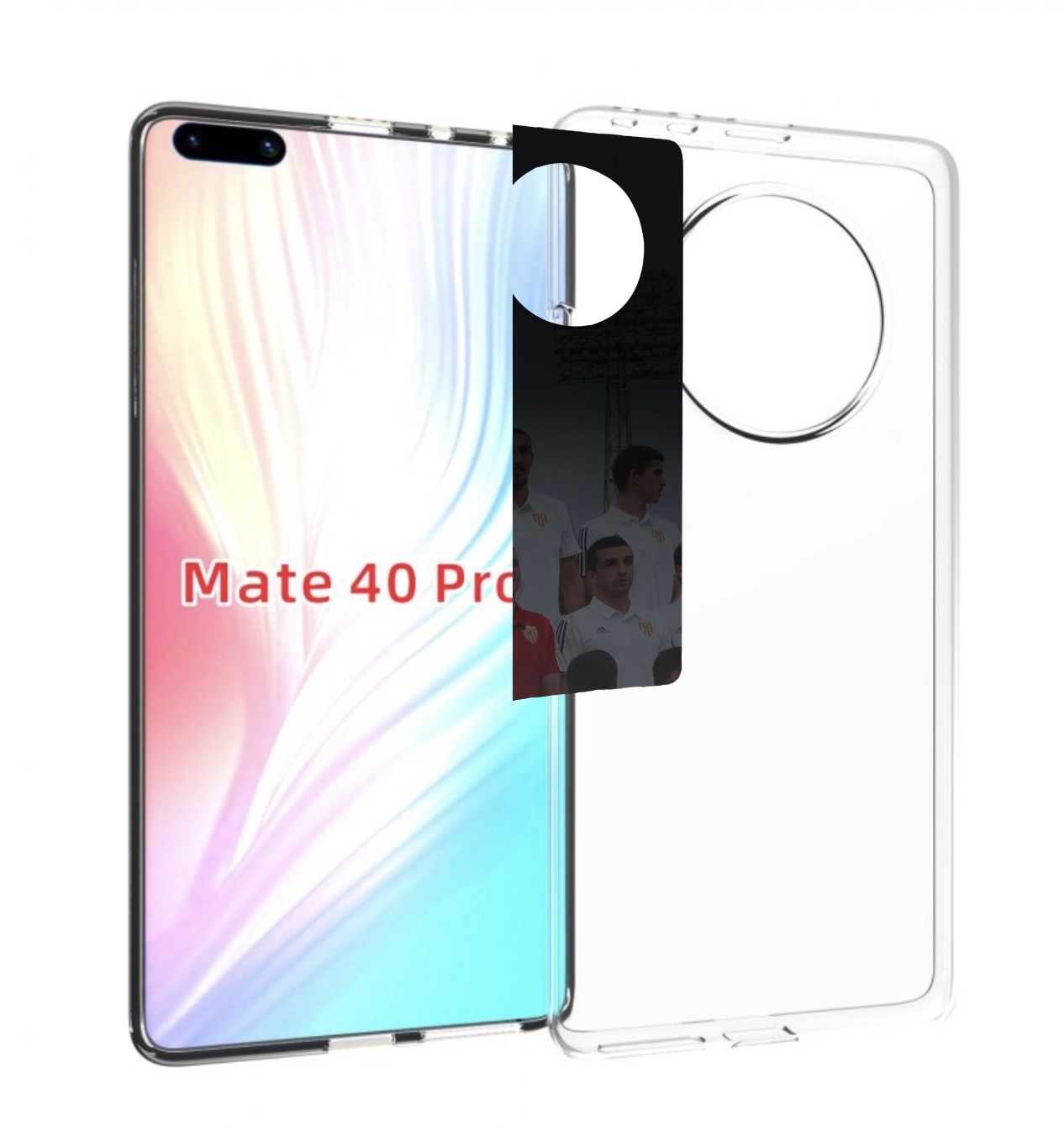 

Чехол MyPads фк алания владикавказ мужской для Huawei Mate 40 Pro (NOH-NX9), Прозрачный, Tocco
