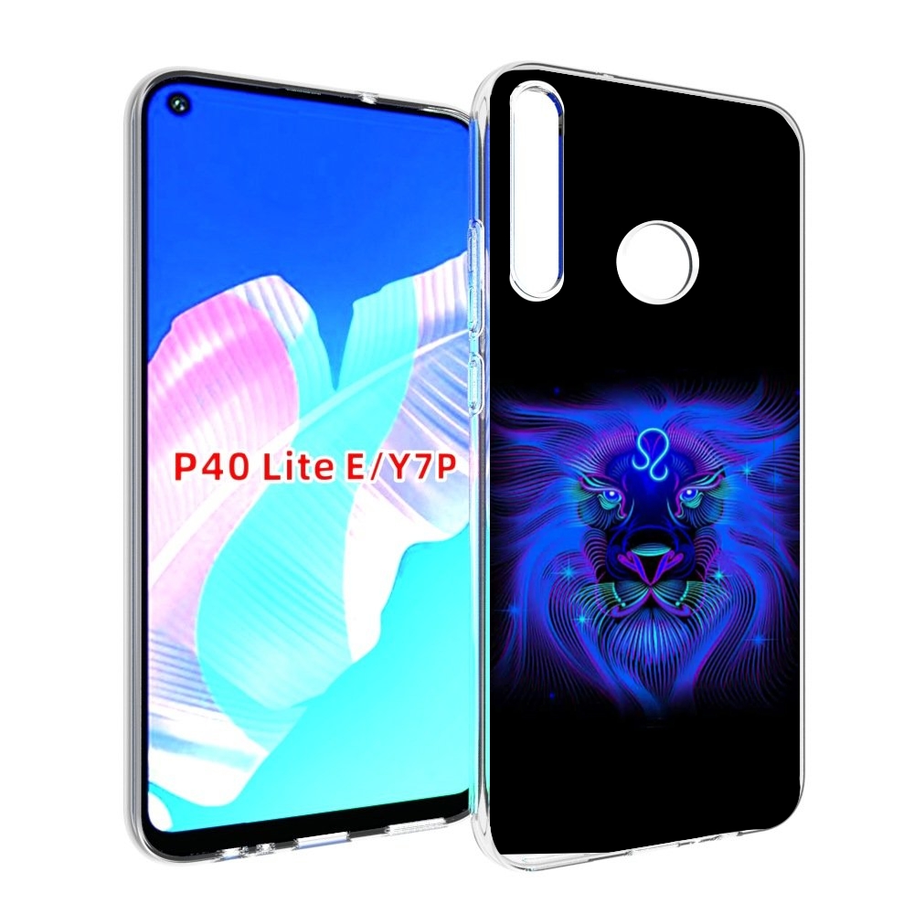 

Чехол бампер MyPads знак-зодиака-лев-3 для Huawei P40 Lite E, Прозрачный, Tocco