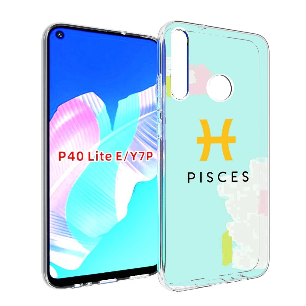 

Чехол бампер MyPads знак-зодиака-рыбы-2 для Huawei P40 Lite E, Прозрачный, Tocco