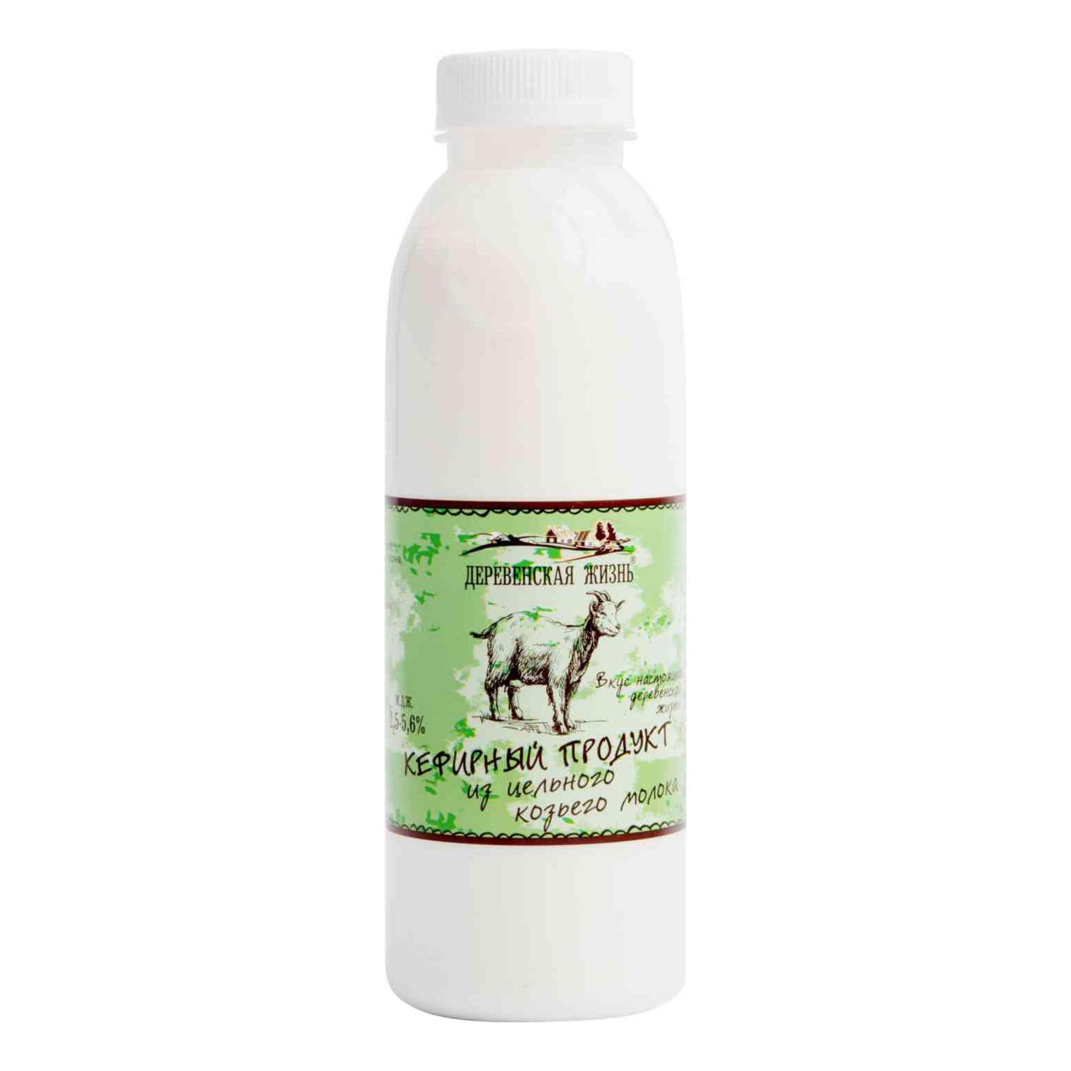 фото Кефирный продукт деревенская жизнь термостатный из козьего молока 2,5 - 5,6% 450 г