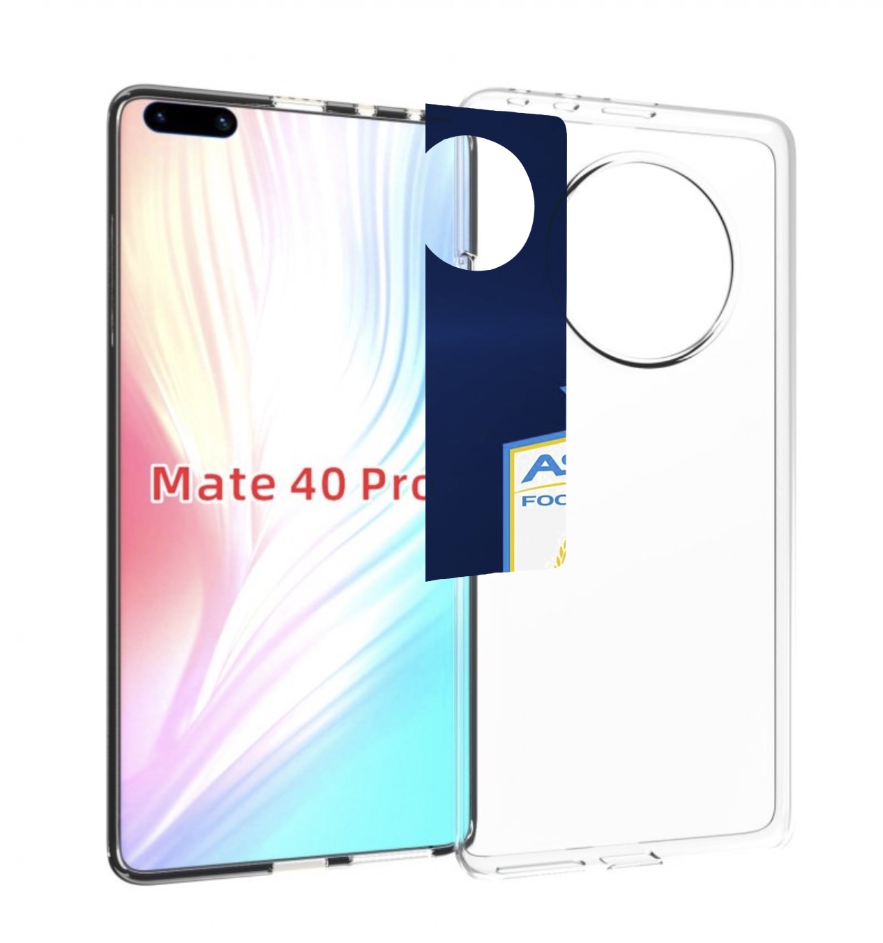 

Чехол MyPads фк астана нур султан для Huawei Mate 40 Pro (NOH-NX9), Прозрачный, Tocco