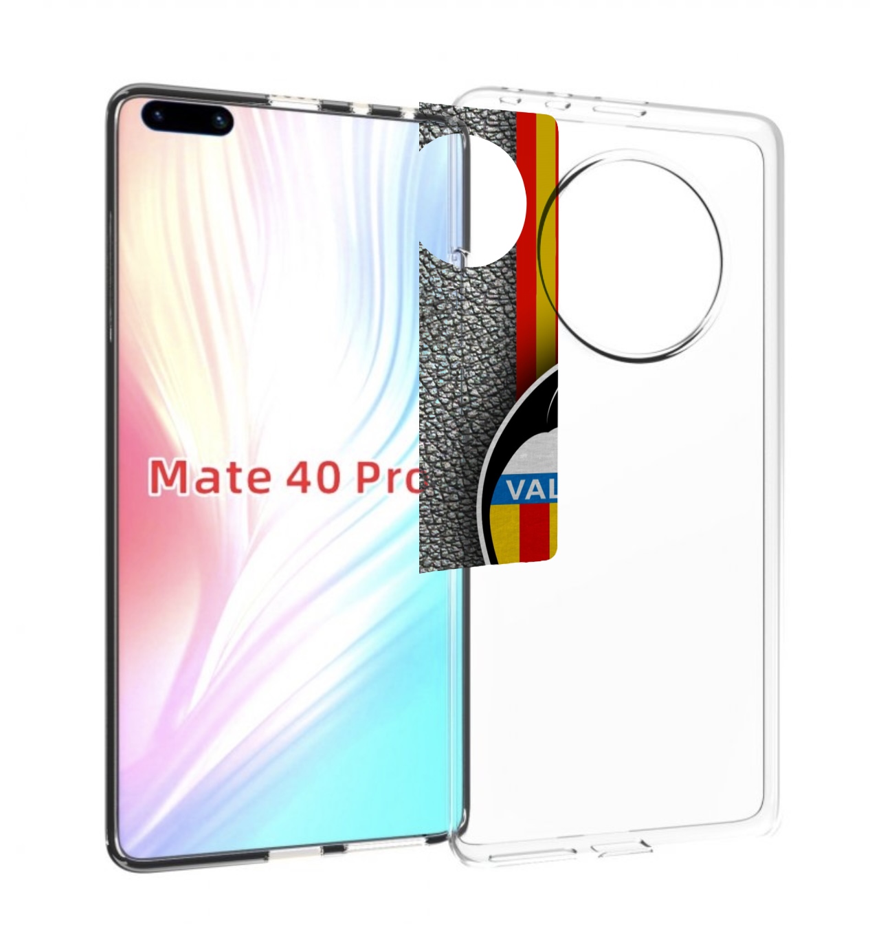 

Чехол MyPads фк валенсия мужской для Huawei Mate 40 Pro (NOH-NX9), Прозрачный, Tocco