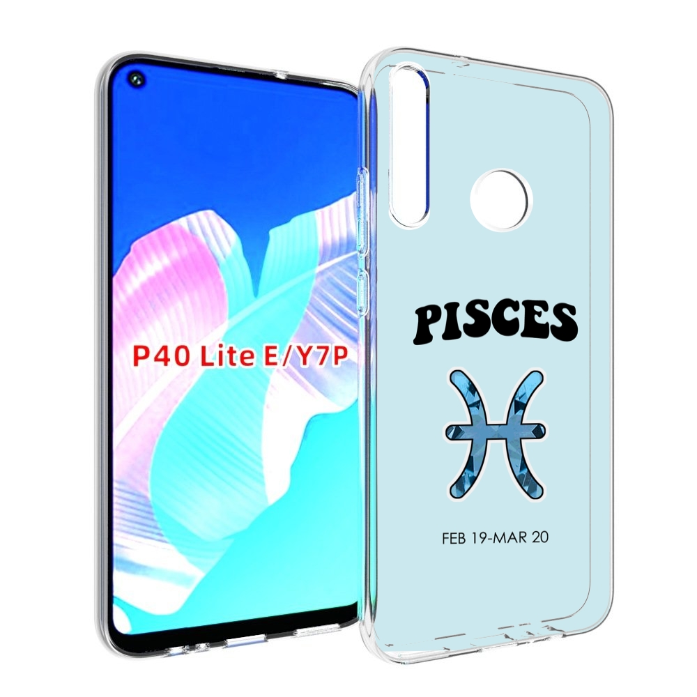 

Чехол бампер MyPads знак-зодиака-рыбы-3 для Huawei P40 Lite E, Прозрачный, Tocco