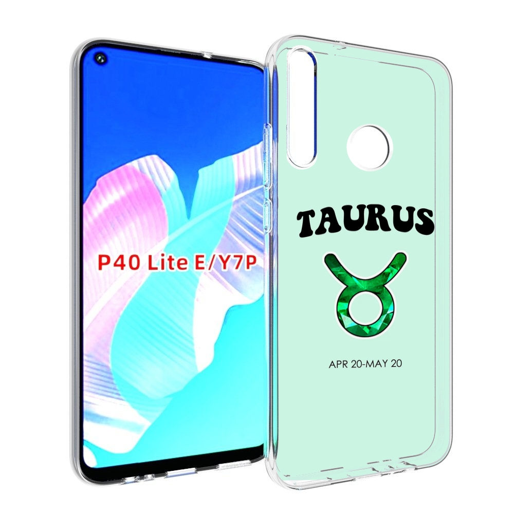 

Чехол бампер MyPads знак-зодиака-телец-1 для Huawei P40 Lite E, Прозрачный, Tocco