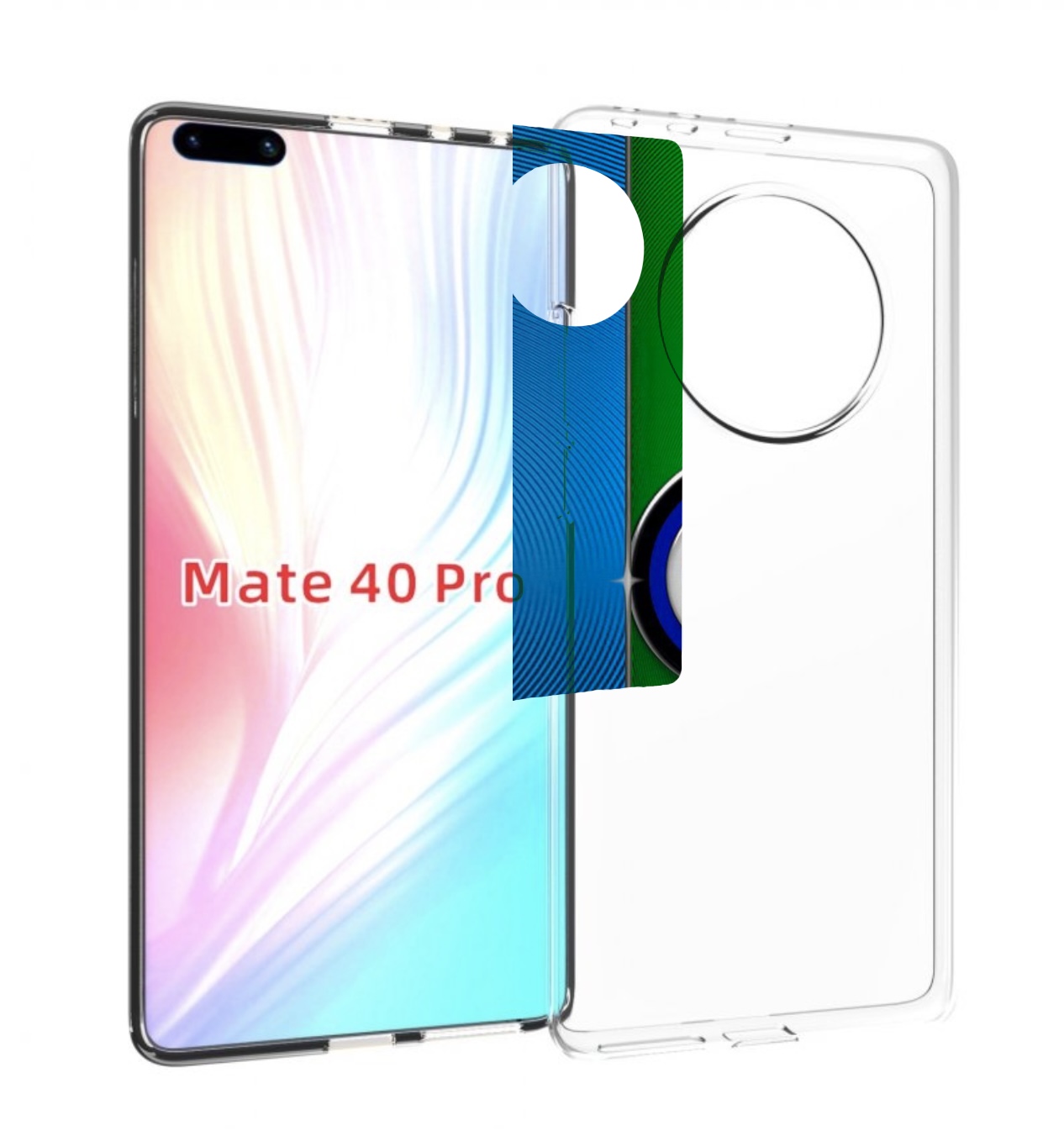 

Чехол MyPads фк интер милан для Huawei Mate 40 Pro (NOH-NX9), Прозрачный, Tocco