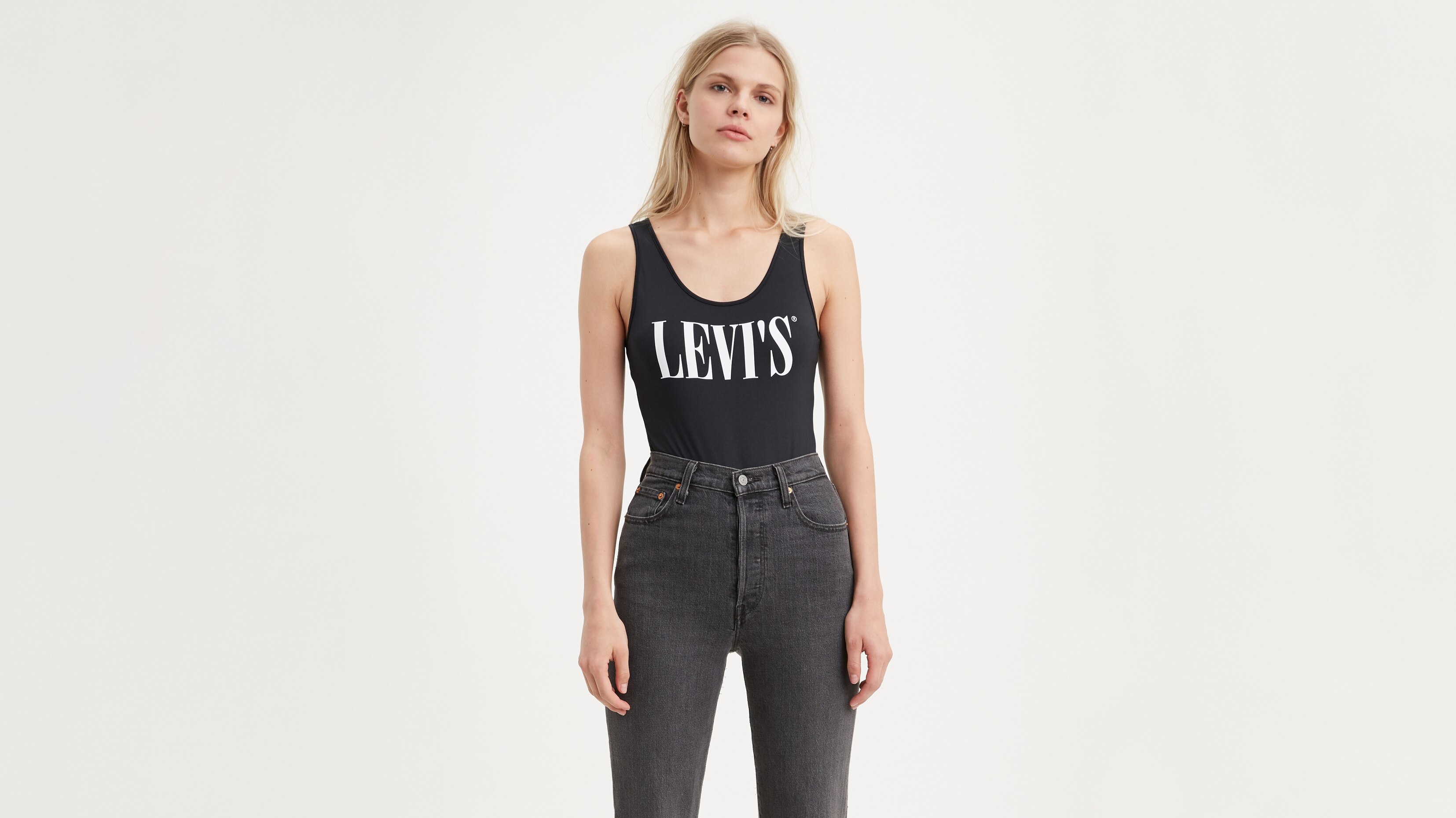 

Боди женское Levi's 57787-0014 черные XS