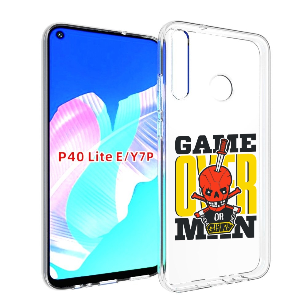 

Чехол бампер MyPads игра-окончена-парень для Huawei P40 Lite E, Прозрачный, Tocco