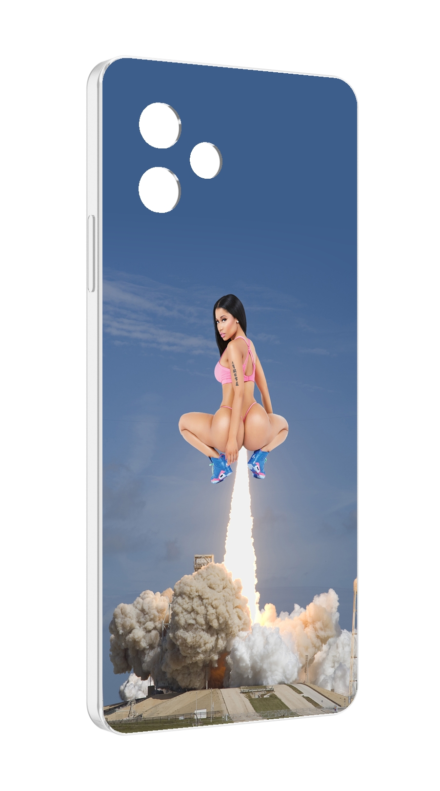 

Чехол MyPads ники-минаж-ракета детский для Huawei Nova Y61 / Huawei Enjoy 50z, Прозрачный, Tocco