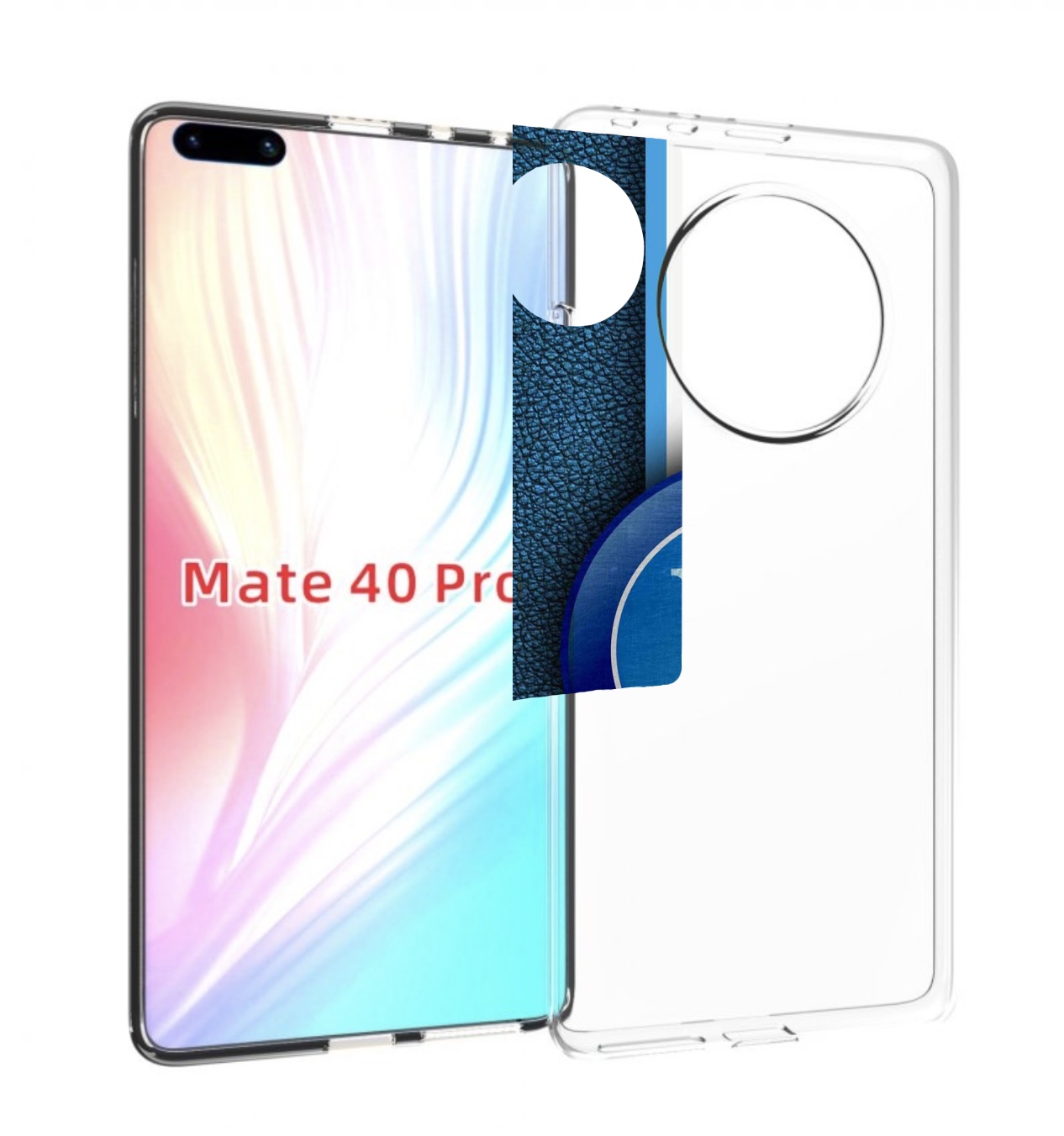 

Чехол MyPads фк наполи мужской для Huawei Mate 40 Pro (NOH-NX9), Прозрачный, Tocco