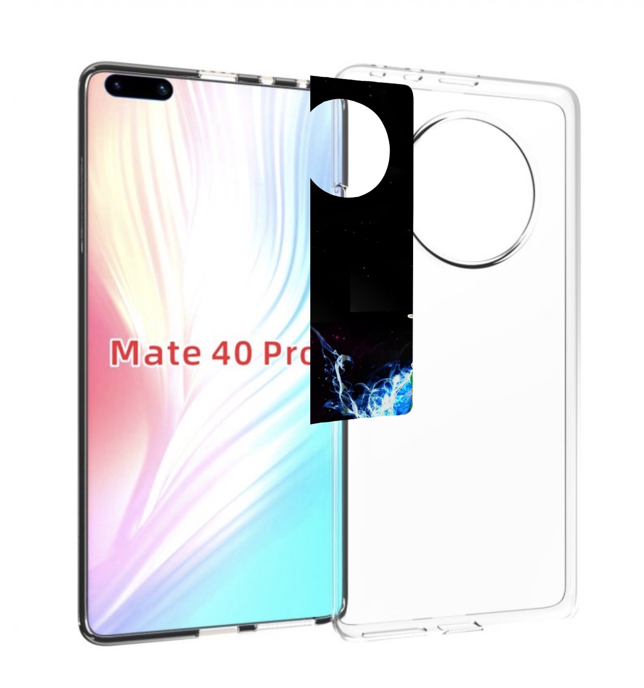 

Чехол MyPads фк порту для Huawei Mate 40 Pro (NOH-NX9), Прозрачный, Tocco