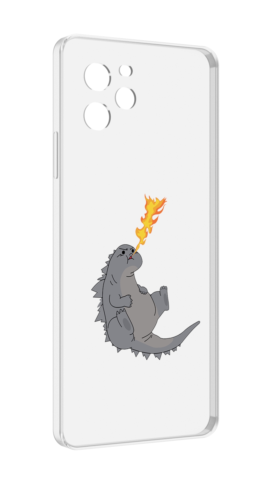 

Чехол MyPads огнедышащий-дракончик для Huawei Nova Y61 / Huawei Enjoy 50z, Прозрачный, Tocco