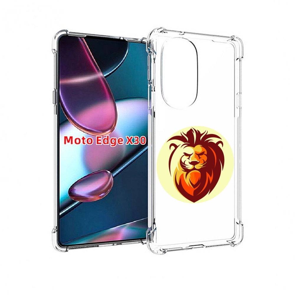 

Чехол MyPads Картинка-Лев для Motorola Moto Edge X30, Прозрачный, Tocco