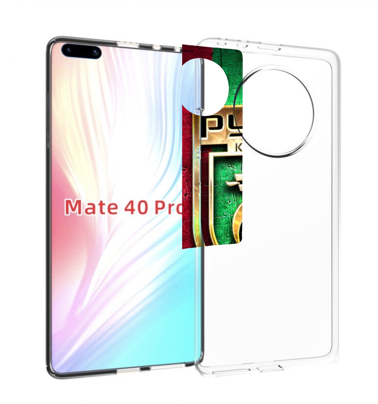 

Чехол MyPads фк рубин казань для Huawei Mate 40 Pro (NOH-NX9), Прозрачный, Tocco