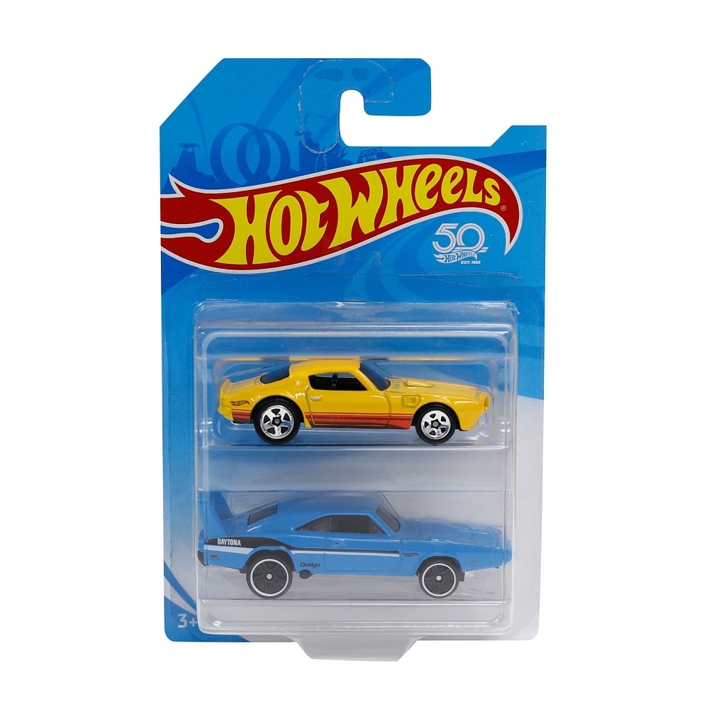

Машинка Hot Wheels базовые машинки в ассортименте, упаковка из 2-х штук