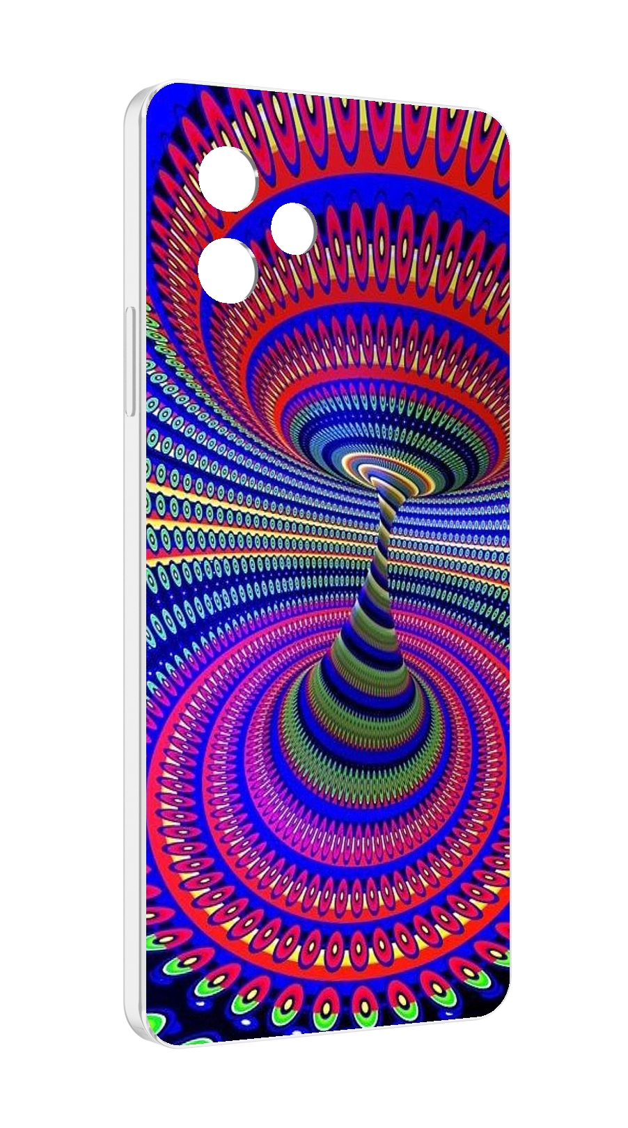 

Чехол MyPads оптическая иллюзия для Huawei Nova Y61 / Huawei Enjoy 50z, Прозрачный, Tocco