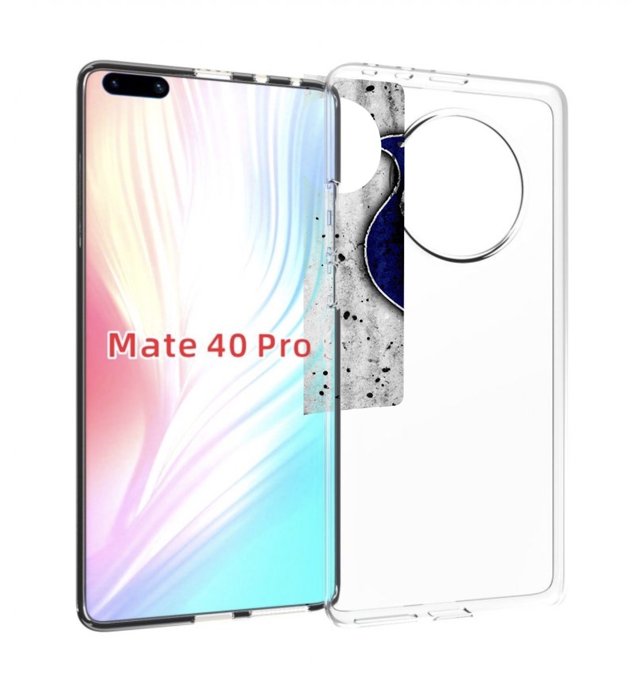 

Чехол MyPads фк тоттенхэм лондон для Huawei Mate 40 Pro (NOH-NX9), Прозрачный, Tocco