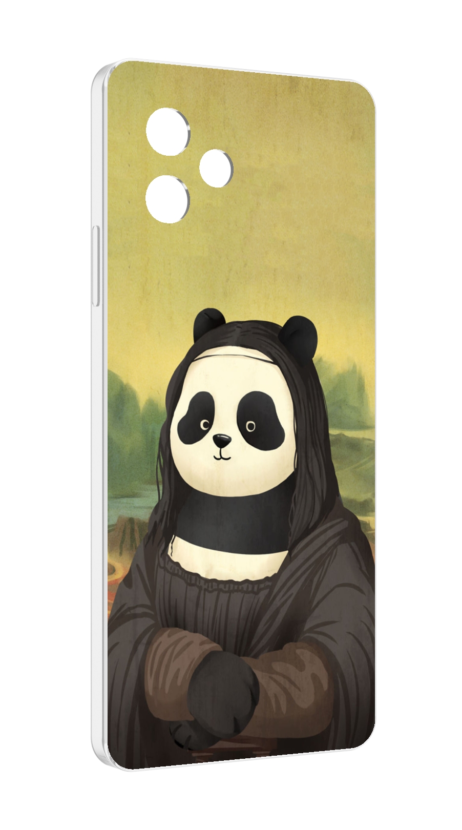 

Чехол MyPads панда монализа для Huawei Nova Y61 / Huawei Enjoy 50z, Прозрачный, Tocco