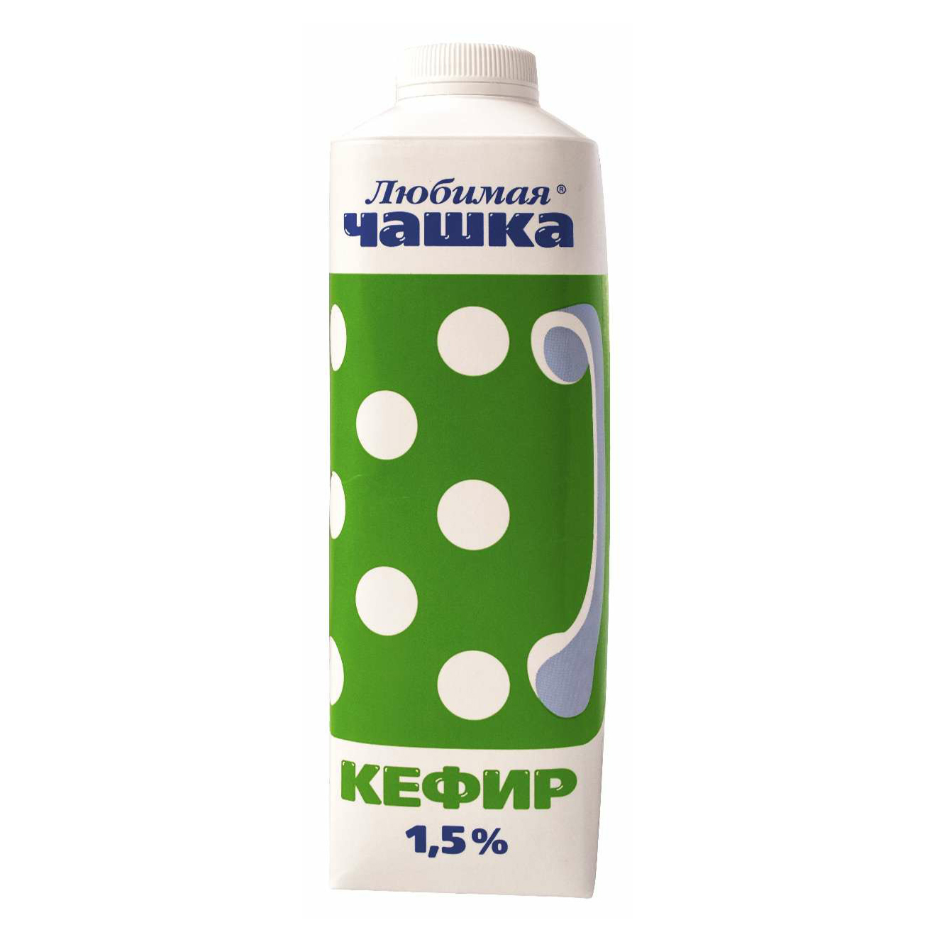 фото Кефир любимая чашка 1,5% 1 л