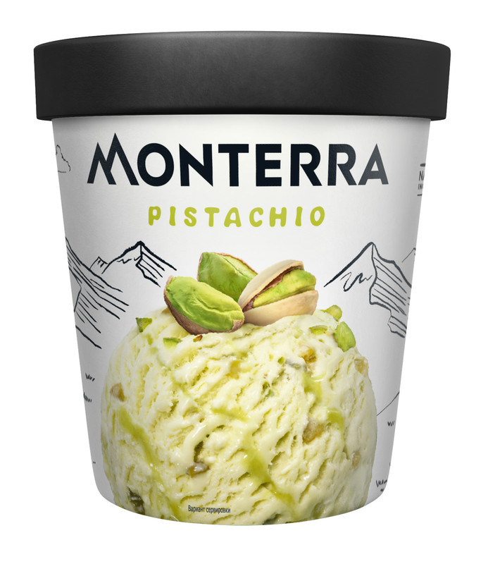 Мороженое Monterra Фисташковое 480 мл