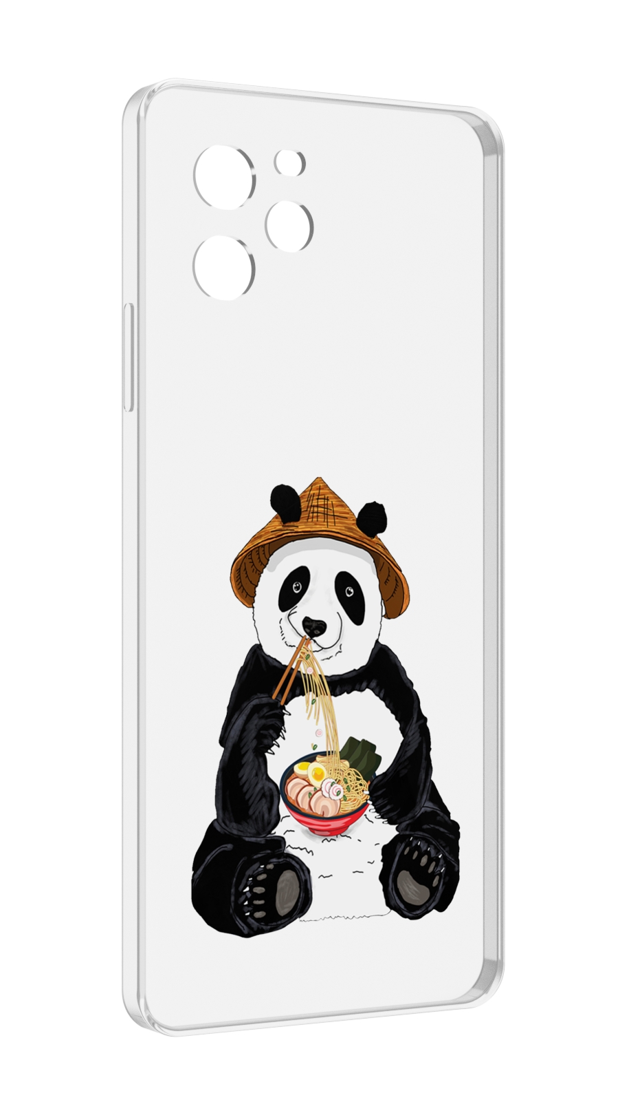 

Чехол MyPads панда-любит-лапшу для Huawei Nova Y61 / Huawei Enjoy 50z, Прозрачный, Tocco