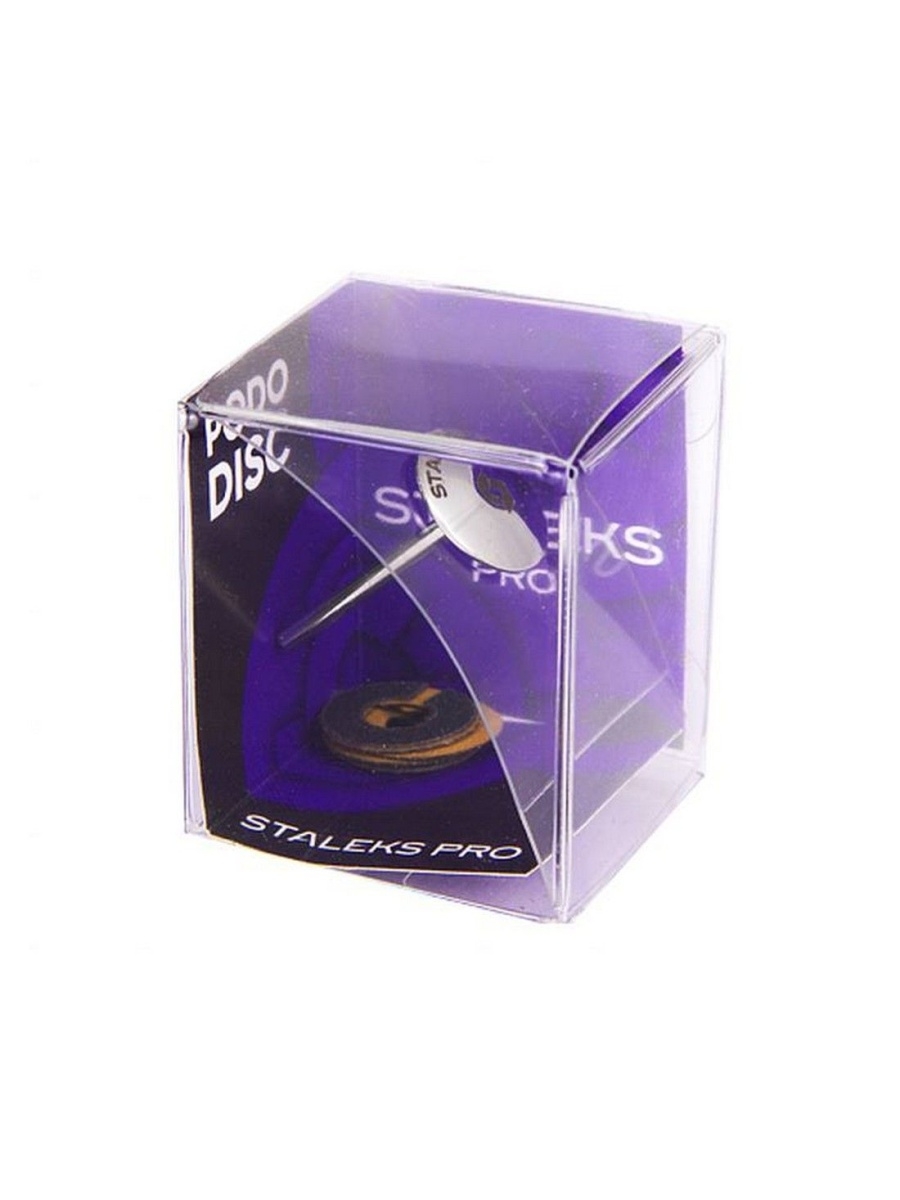 Купить Набор педикюрный STALEKS: диск зонтик L, сменный файл-кольцо, 180 грит, диск зонтик L и сменный файл-кольцо 180 грит