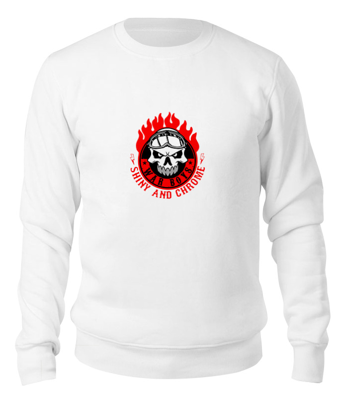 

Свитшот унисекс Printio War boys (mad max) белый XL, War boys (mad max)