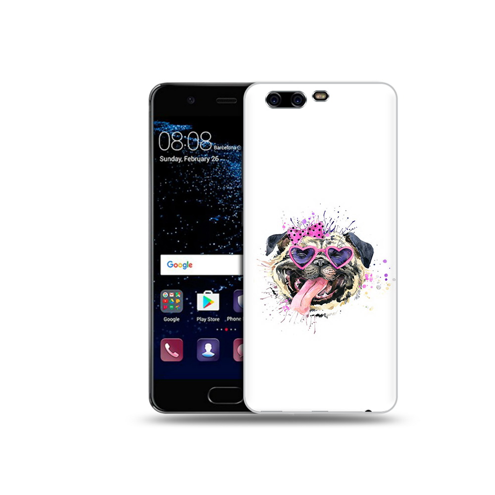 

Чехол MyPads Tocco для Huawei P10 Веселая собака (PT60870.50.43), Прозрачный, Tocco