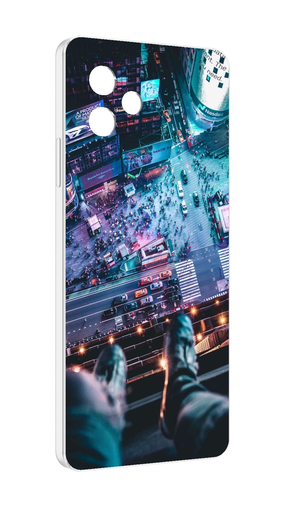 

Чехол MyPads парень на крыше для Huawei Nova Y61 / Huawei Enjoy 50z, Прозрачный, Tocco