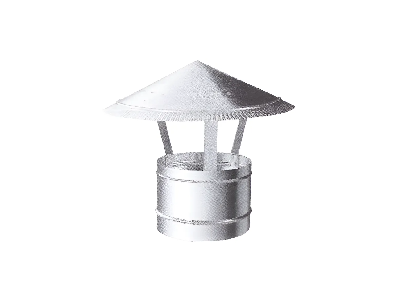Зонтик крышный ВИЗИОНЕР D 160 мм оцинкованная сталь 99-005-160 антирринум абрикосовый зонтик
