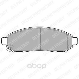 

Колодки Mitsubishi Pajero Sport/L200 2005 => Delphi Lp2011