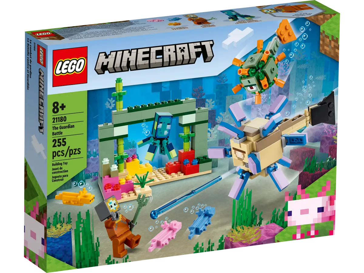 

Конструктор Lego Minecraft The Guardian Battle, 21180