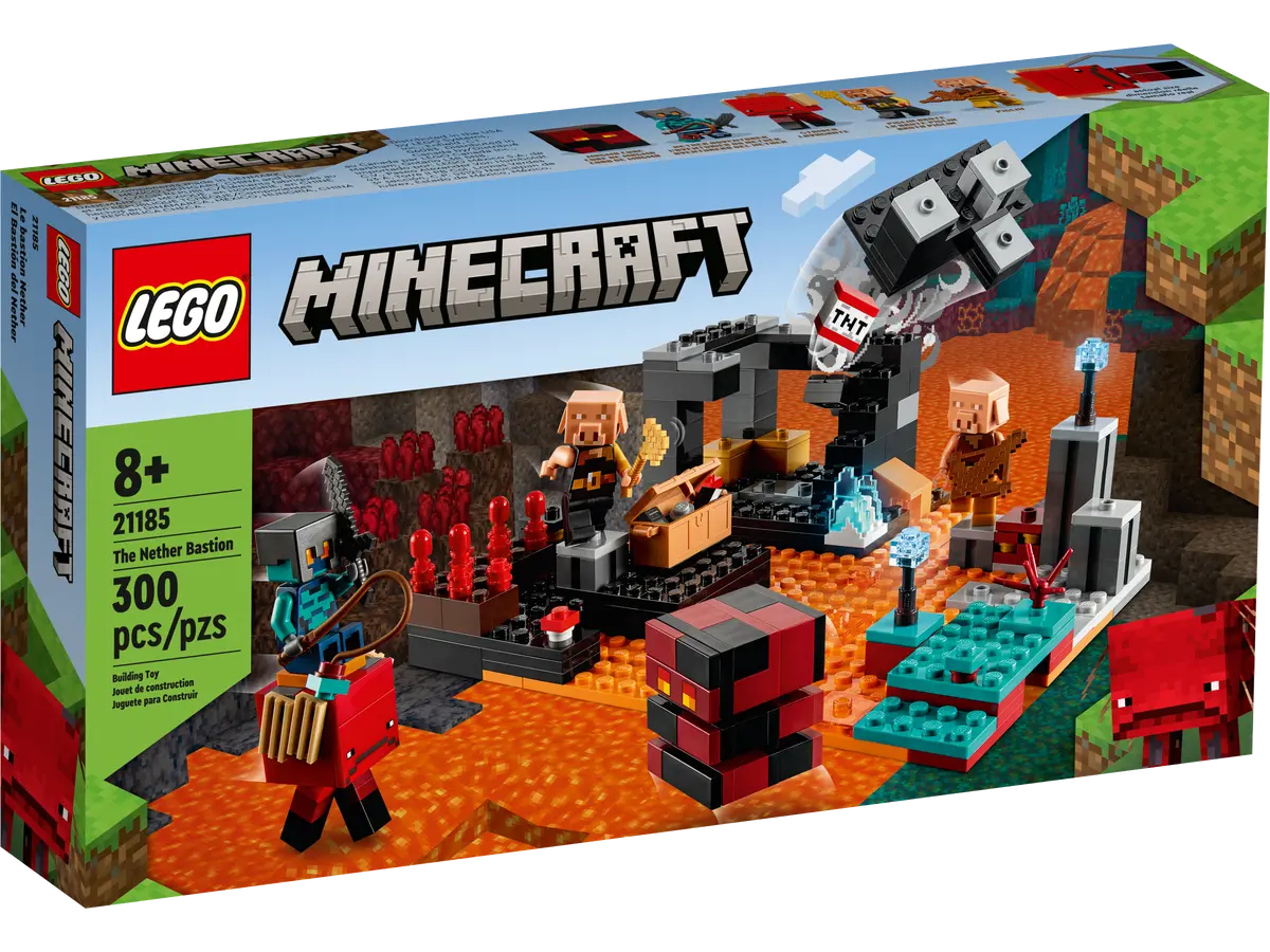 Конструктор Lego Minecraft The Nether Bastion, 21185