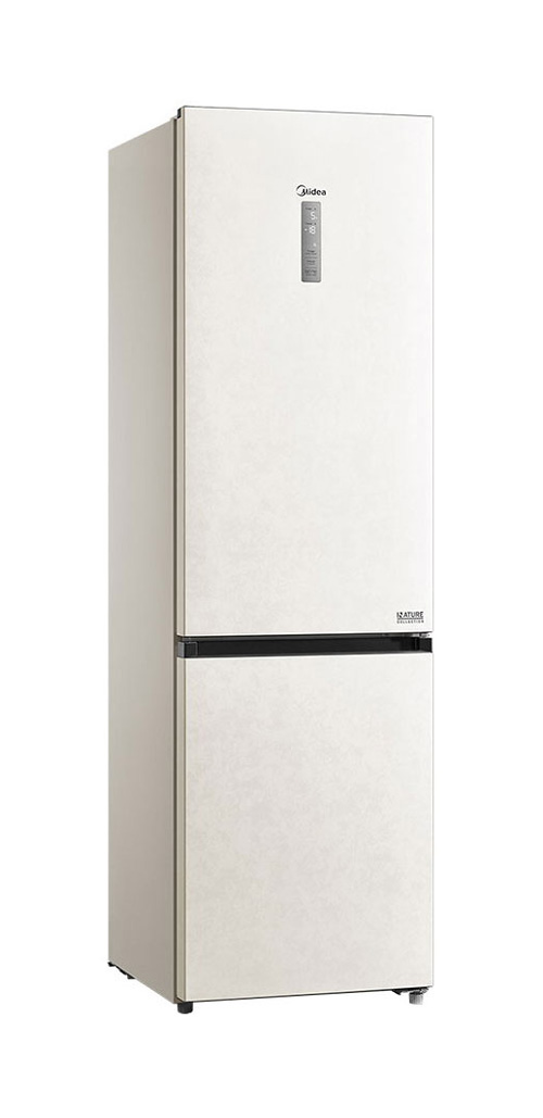 Холодильник Midea MDRB521MIE33OD бежевый двухкамерный холодильник midea mdrb470mgf01o