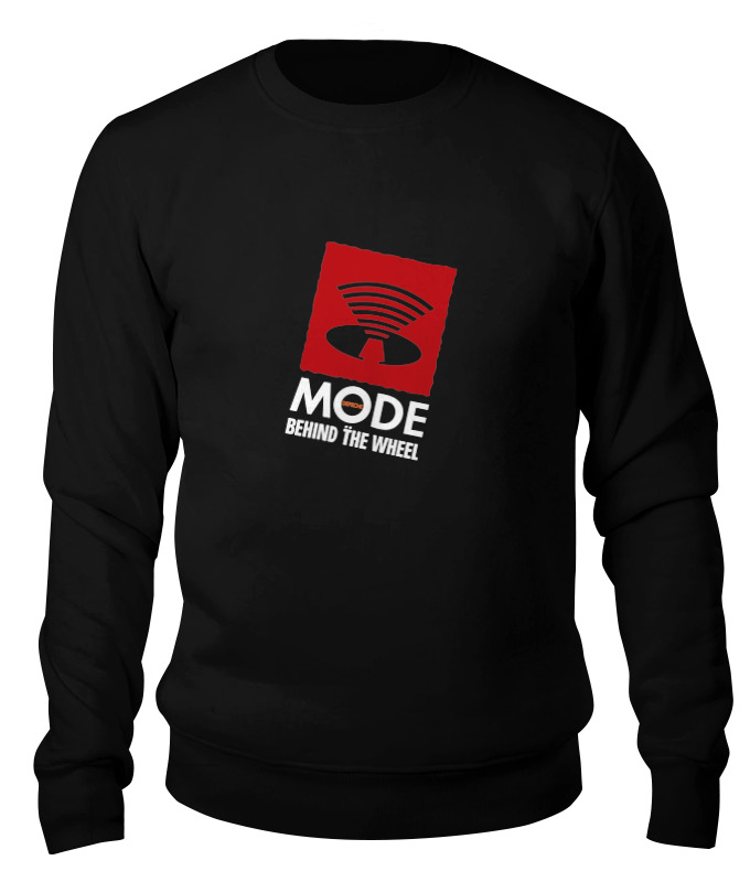 

Свитшот унисекс Printio Depeche mode / behind the wheel черный XL, Depeche mode / behind the wheel