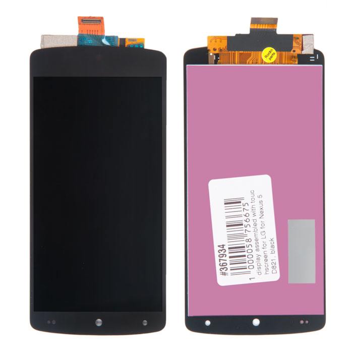 

Дисплей Rocknparts с тачскрином для LG для Nexus 5 D821 черный, D821