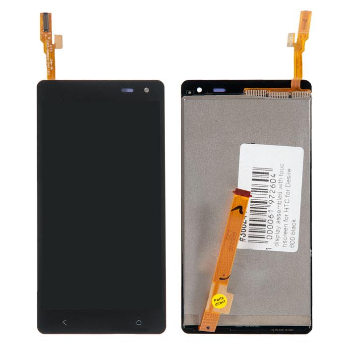 

Дисплей Rocknparts с тачскрином для HTC для Desire 600 черный, Desire 600