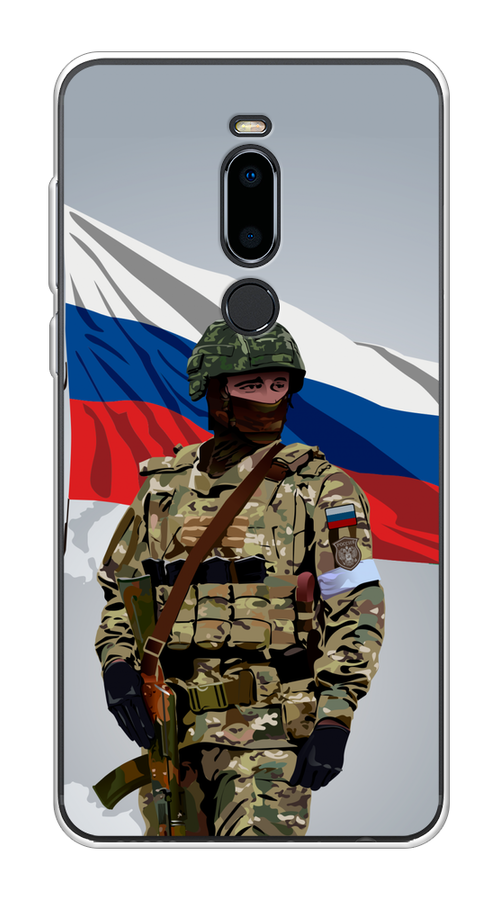 

Чехол Awog на Meizu M8 "Солдат с флагом", Белый;синий;красный;зеленый, 73150-1