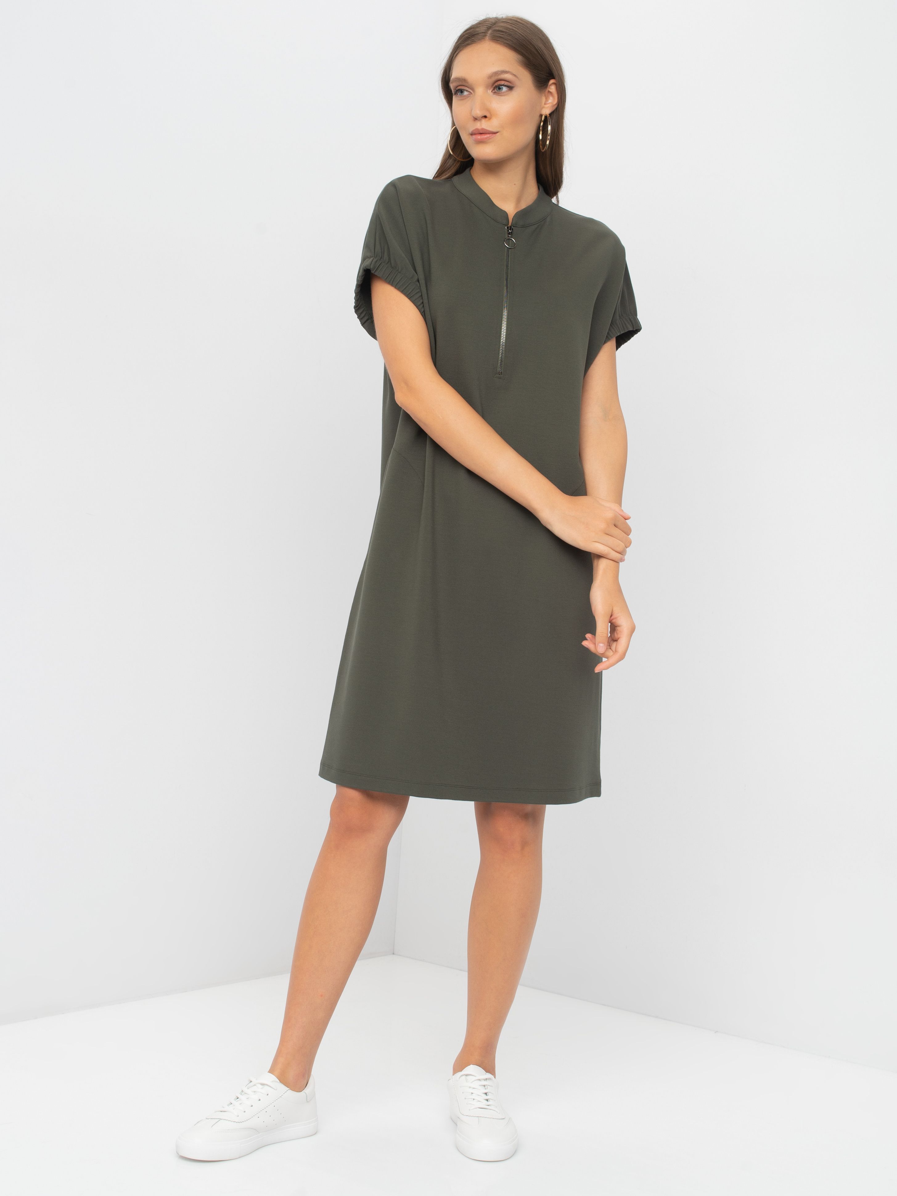 

Платье женское Gerry Weber 785103-44101-50927 хаки 40, 785103-44101-50927
