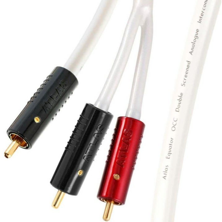 фото Кабель сабвуферный 1xrca - 2xrca atlas cables equator achromatic rca subwoofer 1x2-10.0 m