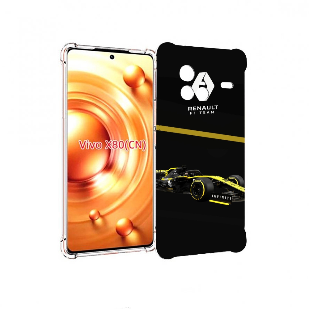 

Чехол Mypads renault 2 Для Vivo X80, Прозрачный, Tocco