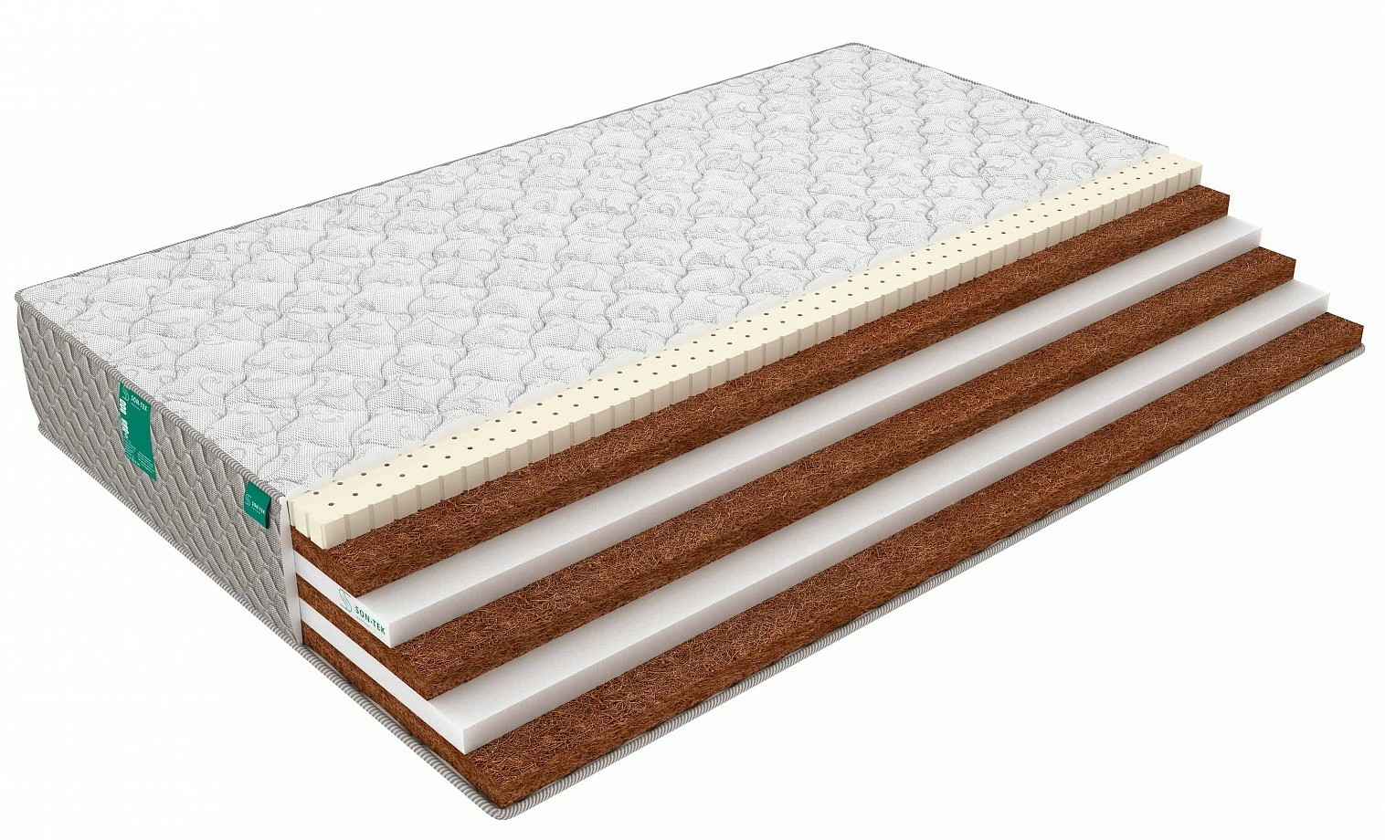 

Матрас Sleeptek Total Latex Cocos 18 Mix 170x195, Total Latex Cocos 18 Mix