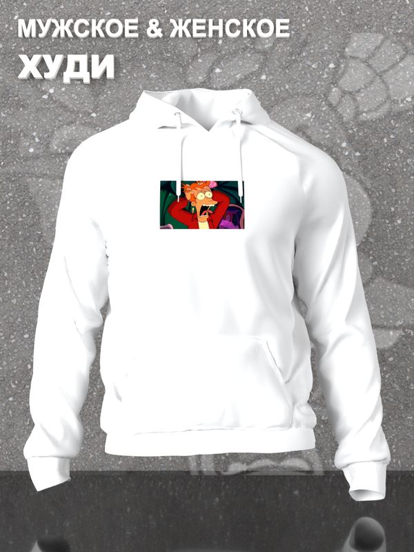 

Худи женское SHARP&CUT DCD937632 белое 3XL, Белый, DCD937632