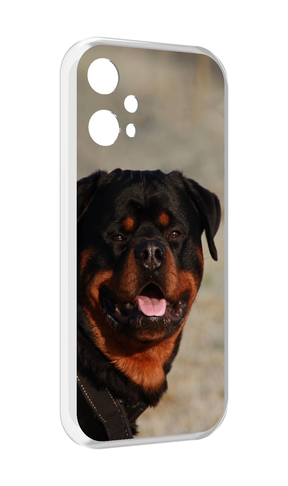 

Чехол MyPads ротвеллер 2 для OnePlus Nord CE 2 Lite 5G, Прозрачный, Tocco