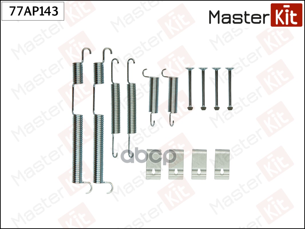 

Комплект Установочный Барабанных Колодок Kia Sportage (K00) 1994 - 2004 MasterKit арт. 77a, 77AP143