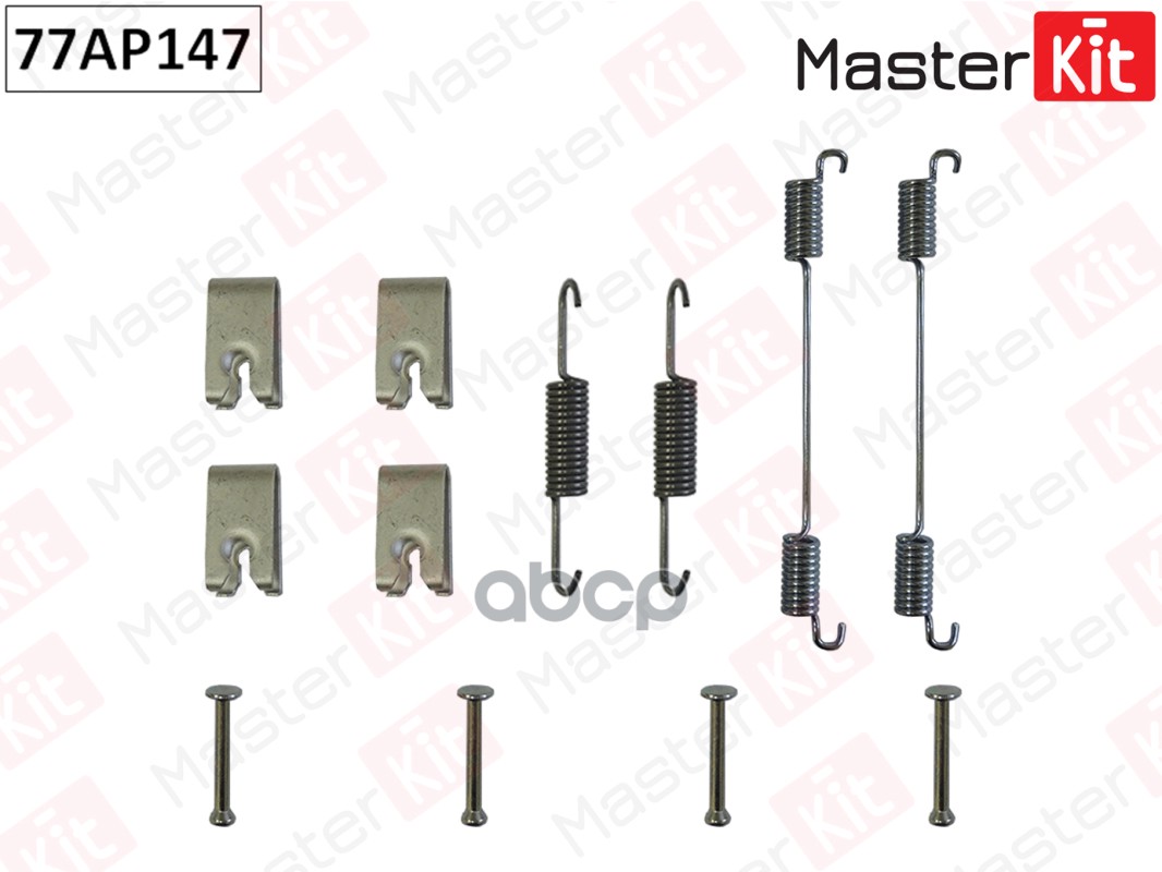 

Ремкомплект Колодок Тормозных MasterKit 77AP147, 77AP147